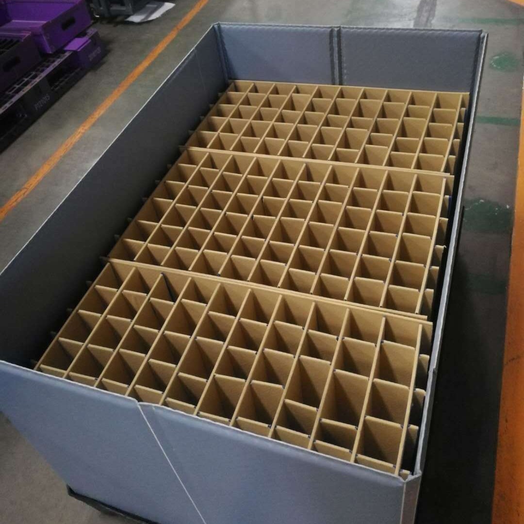 泉润来厂家直销  出口围板箱 压铸天地盖围板箱 蜂窝折叠围板箱