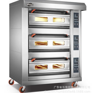 东营泓锋商用烤箱 多层多盘大容量不锈钢电烤箱厂家直销