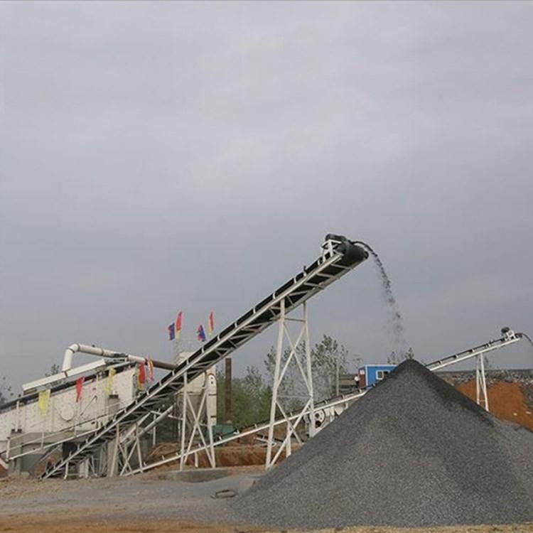 供应 矿山沙石生产线 沙石骨料生产设备 冠凌时产50-150吨石子生产线厂家
