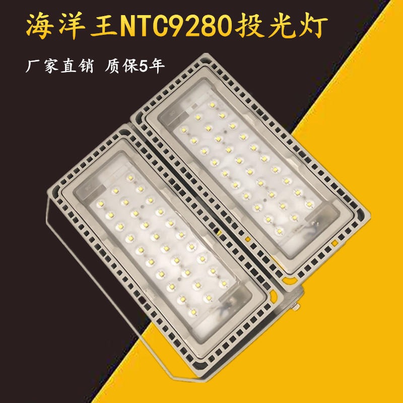 洲创电气NFC9710-LED投光灯 NTC9280LED大功率泛光灯 各类装置平台模组灯 户外防水防震三防灯