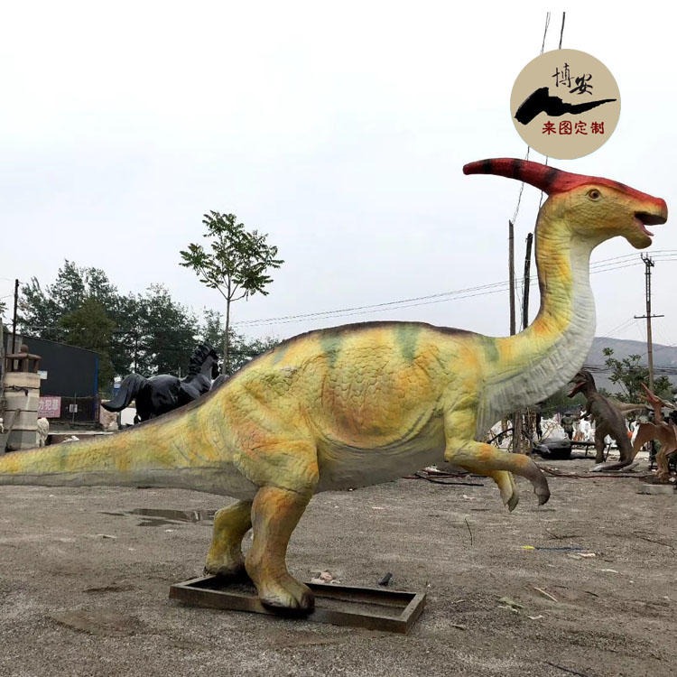 佰盛 玻璃钢仿真动物 恐龙雕塑 侏罗纪公园雕塑 商场美陈 霸王龙模型 支持定做