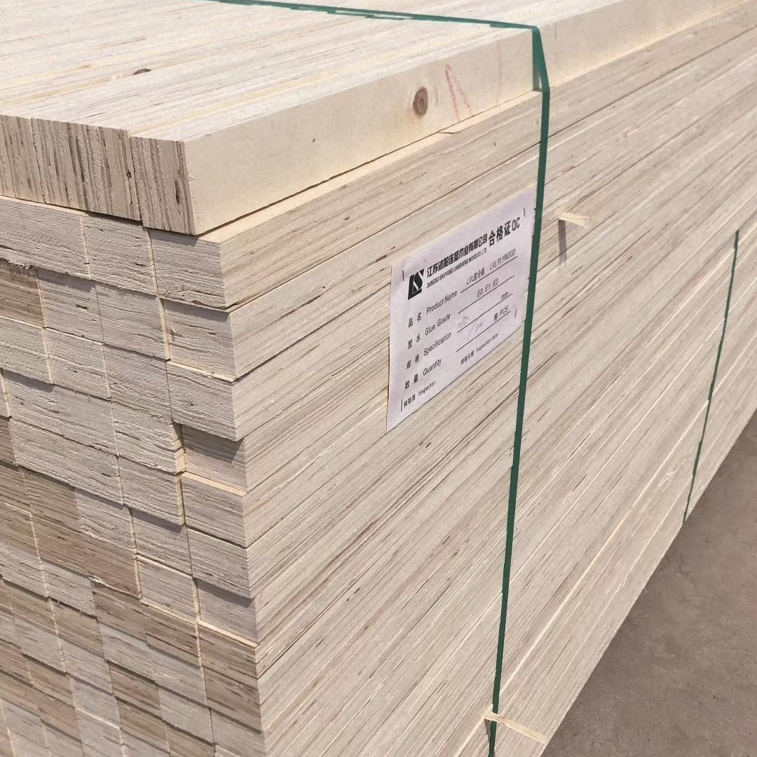 LVL包装板 出口免熏蒸木方LVL做包装箱用的板材木方 多层板脚墩