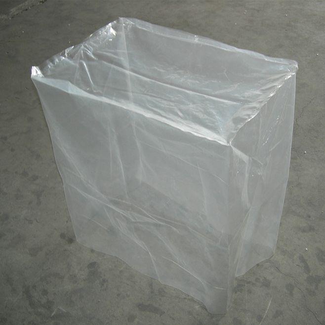 厂家热销大型机器包装pe薄膜四方袋 凯帝立体四角塑料防尘方底袋定制图片