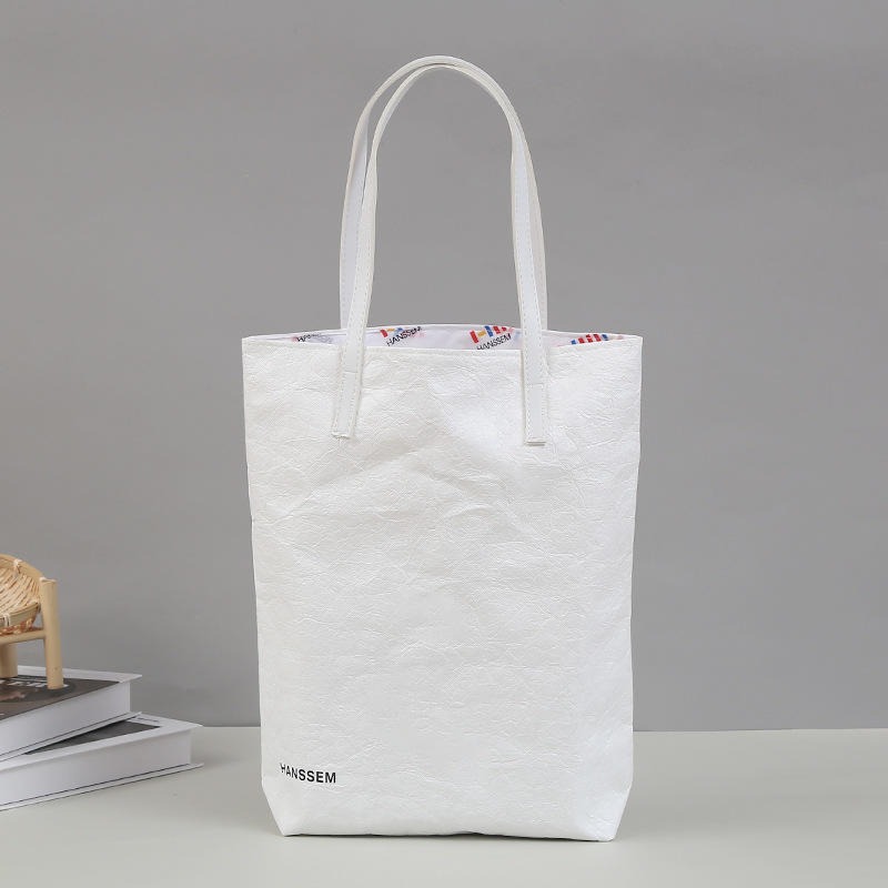 厂家定制防水杜邦袋 双面耐撕手提袋 广告宣传购物袋定做可印logo