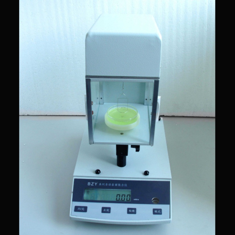自动表面张力仪BZY-101 表面活性剂 表面张力测定仪 表面张力计铂金板铂金环二种测试方法