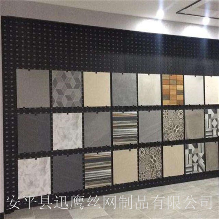 荆州市瓷砖展示板   800瓷砖样品货架现货  迅鹰900地板砖展示架厂家
