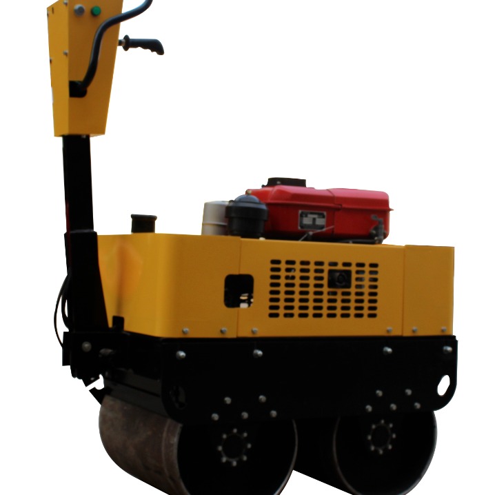 鲁红机械厂家 供应小型手扶压路机 手扶式800钢轮压路机 LH700C