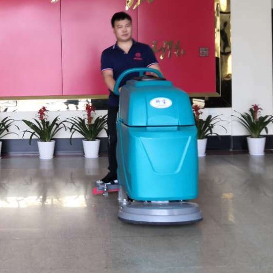 深圳手推式吸干机 柳宝电动洗地机 广东LB-520工厂车间智能拖地机