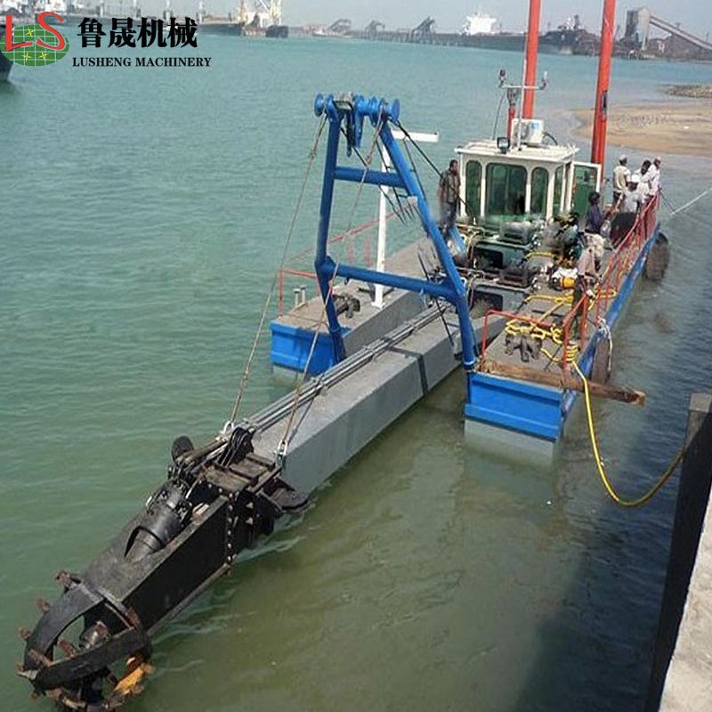 小型河道淘金船 水下沙金开采 青州淘金船 鲁晟机械