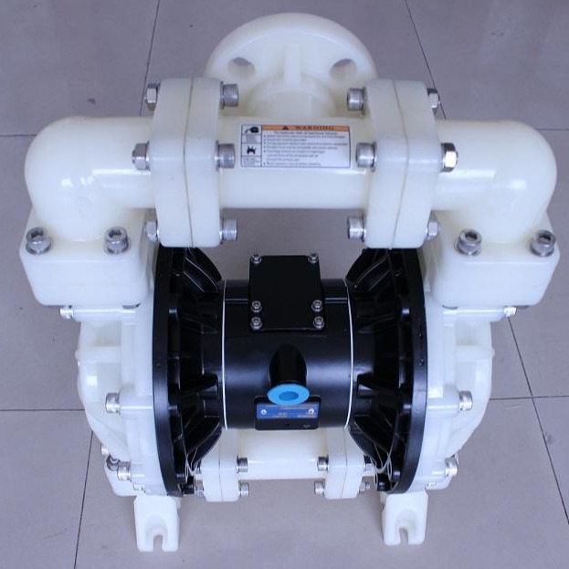 QBY-80塑料气动隔膜泵  聚丙烯耐腐蚀隔膜泵  PP材质工程塑料气动隔膜泵