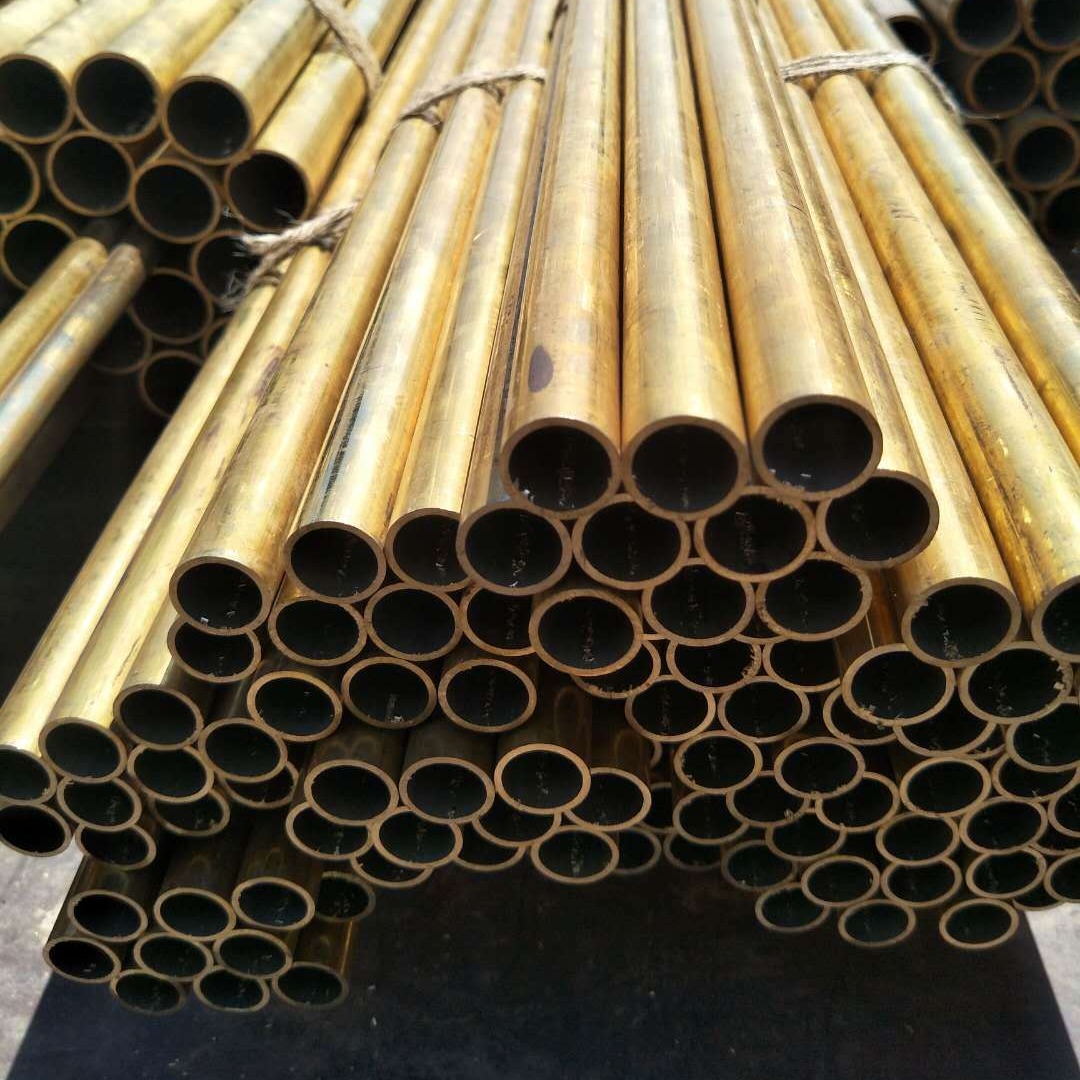 H62黄铜管 规格全 鸿达黄铜管 批发零售 H62铜管加工定制
