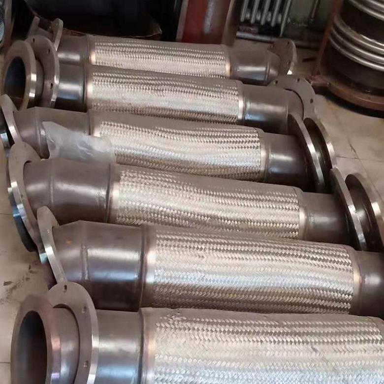 英振 铜陵市金属软管 现货供应金属软连接  法兰大口径金属管生产厂家