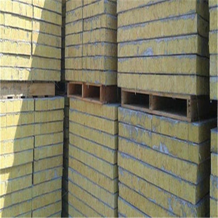 外墙岩棉复合板 高密度岩棉板供应现货