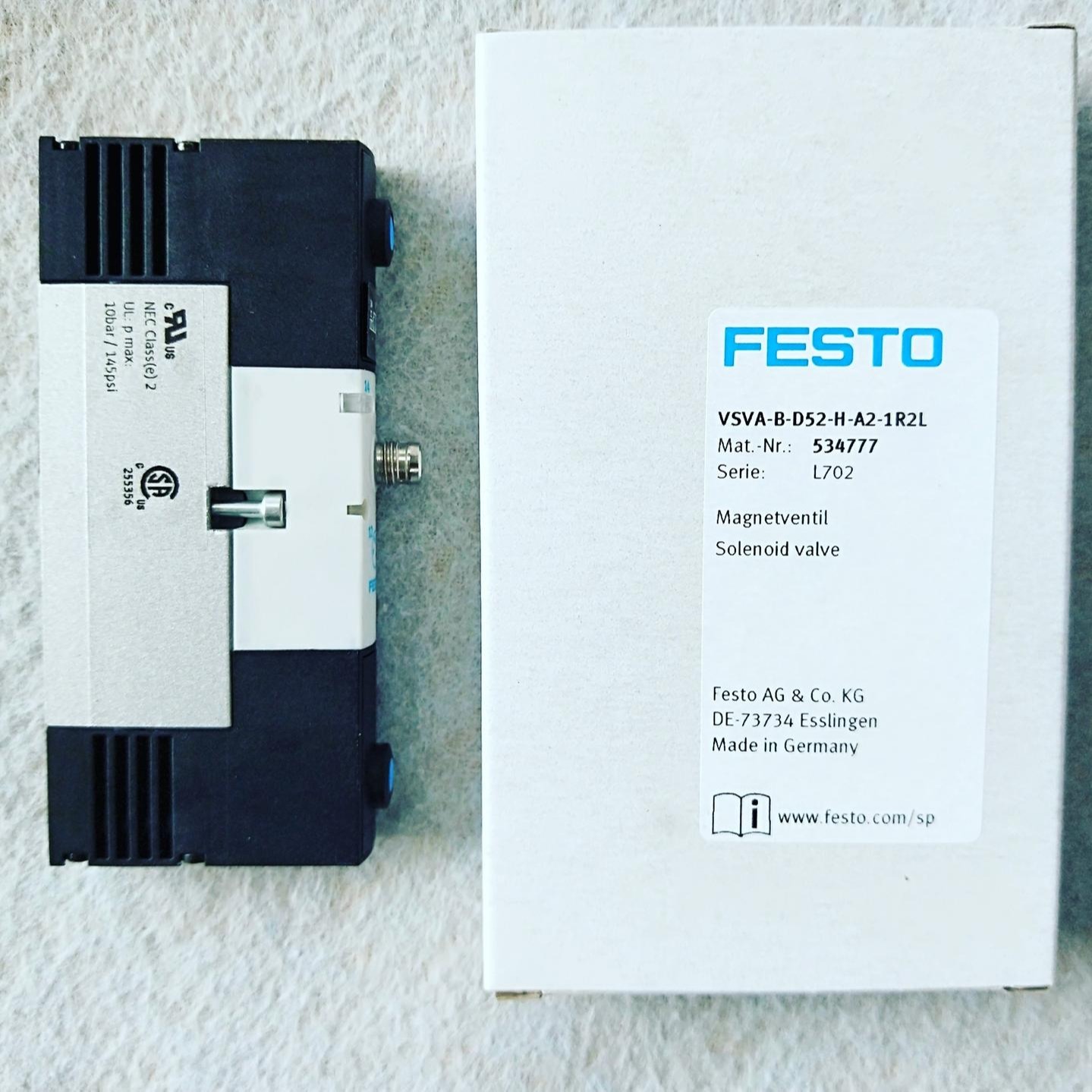 德国FESTO/费斯托VUVG-LK10-T32C-AT-M5-1H2L-W1-S电磁阀特价