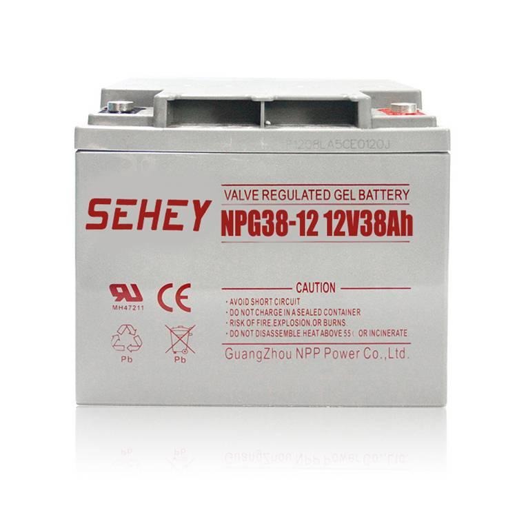 SEHEY蓄电池NP38-12西力蓄电池12V38AH直流屏 应急照明系统 UPS电源配套 配电柜
