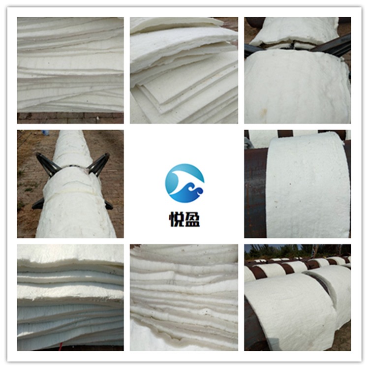 悦盈硅酸铝保温棉容重128KG1260标准型硅酸铝针刺毯