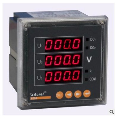 通信基站交流智能电压表  电压测量  嵌入式数显三相电压表 PZ80-AV3   三相电压测量