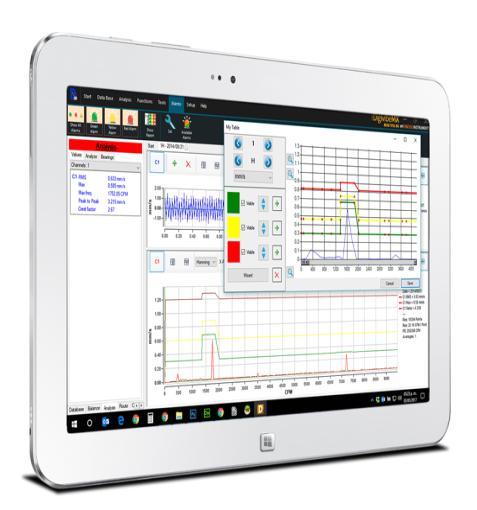 平板震动仪ERBESSD instroments x tablet1550 专业版 DGT M30振动测试仪ET动平衡仪