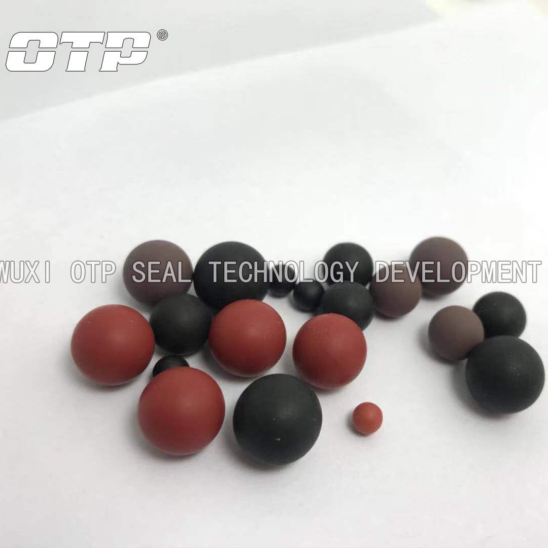 OTP沃尔顶水磨实心橡胶球磨砂橡胶球    生产实心橡胶密封球橡胶弹力球