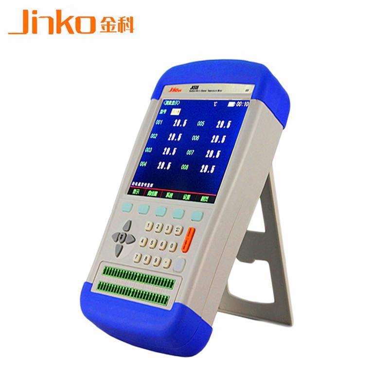 金科多路温度巡检仪 温度记录仪 JK524手持多路温度测试仪