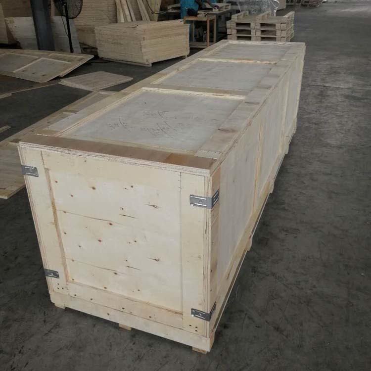青岛打木箱就找豪盟木质包装厂质量好价格低出口免熏蒸图片