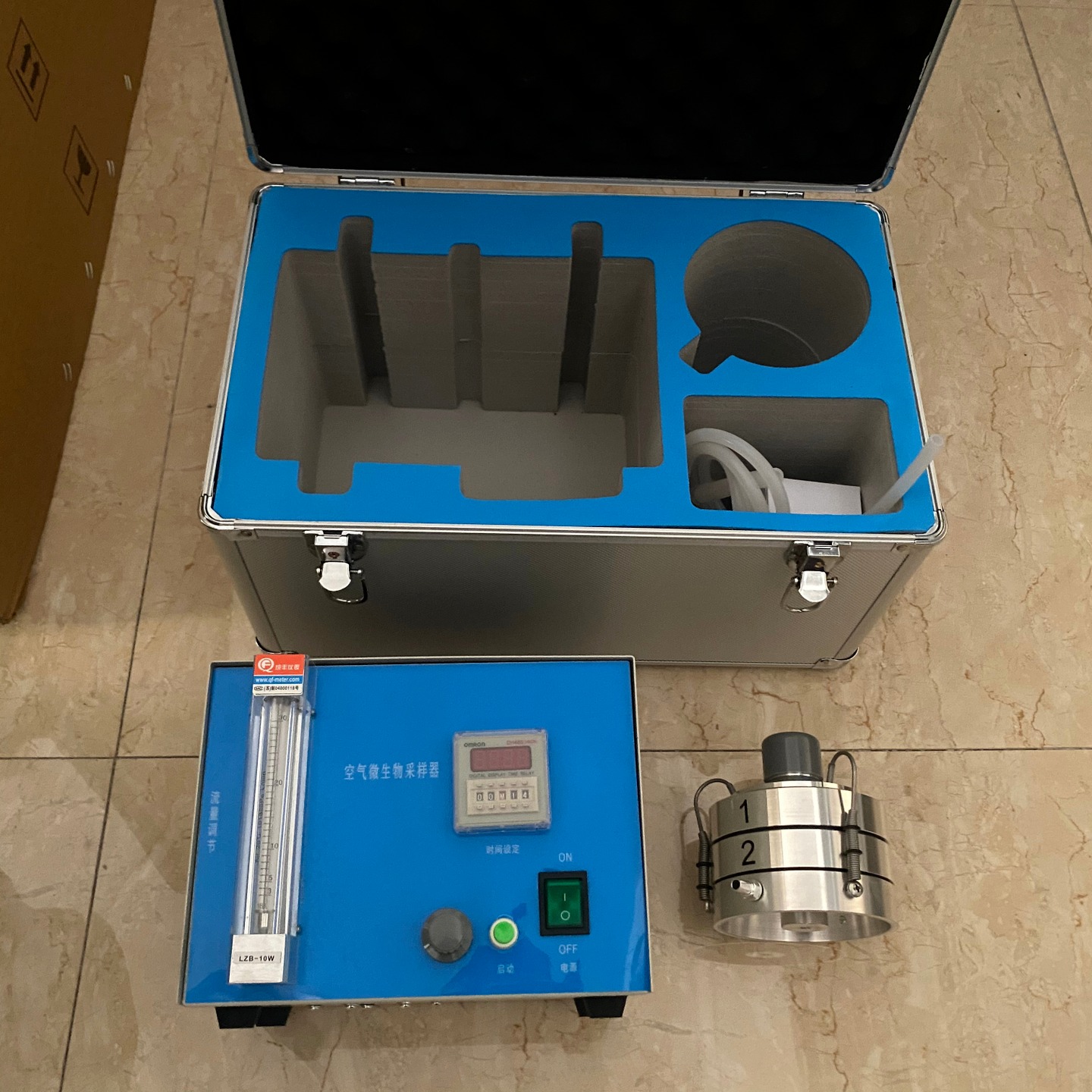 智能二级撞击式空气微生物采样器KHW-2A 二级撞击器 供应空气微生物采样器