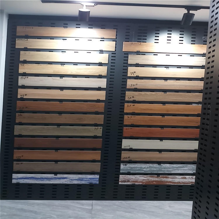 迅鹰   800瓷砖展示挂板  瓷砖冲孔挂网   赣州地板砖方孔货架