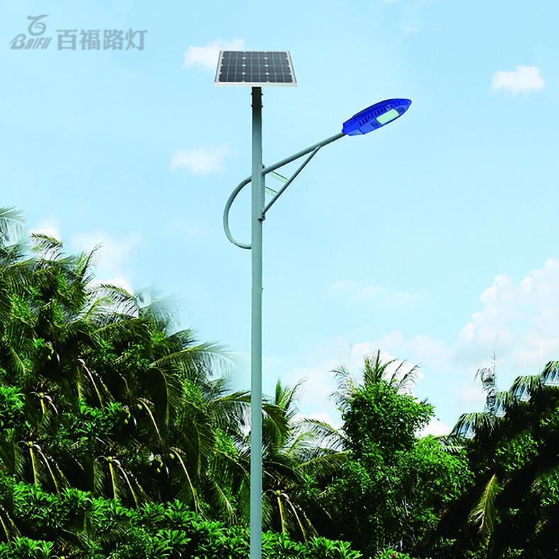 百福照明6米太阳能路灯 批发太阳能一体化路灯 金华太阳能路灯厂家