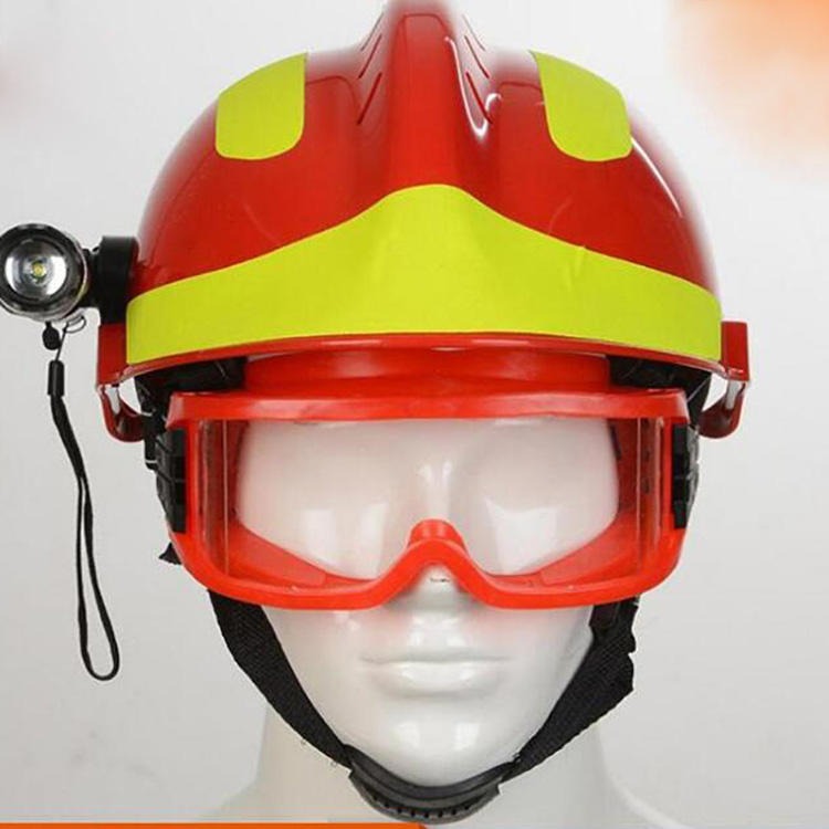 F2抢险救援头盔 地震救援头盔 红色抢险救援专用头盔