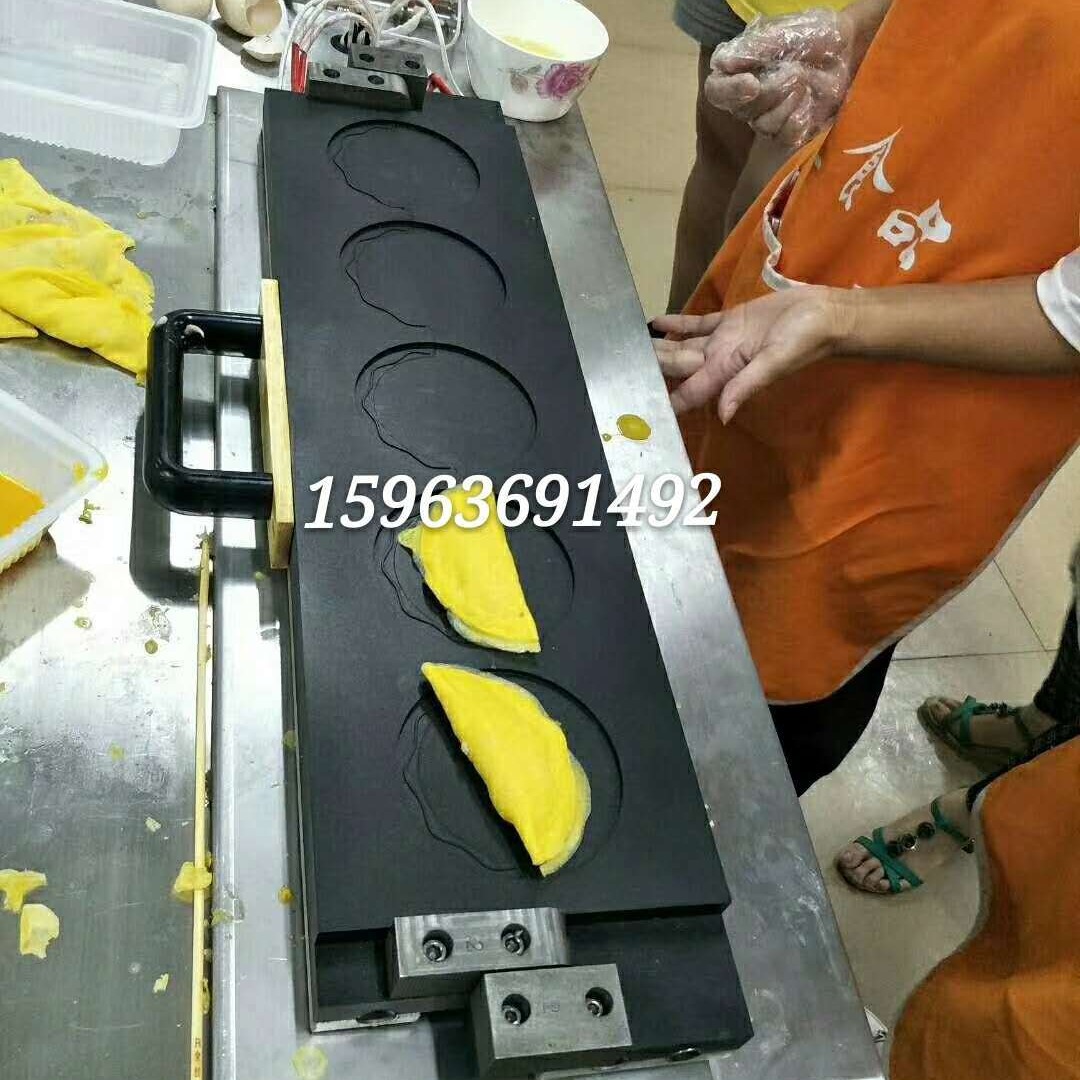 新型电加热蛋饺平台  福旺达蛋饺机器 商用蛋饺桌 蛋饺机厂家直销值得信赖图片
