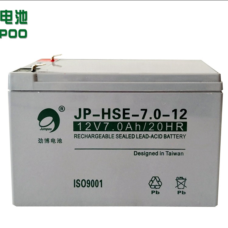 劲博HSE系列12V1.3AH蓄电池厂家直销 劲博电池JP-HSE-1.3-12安防系统UPS/EPS电源