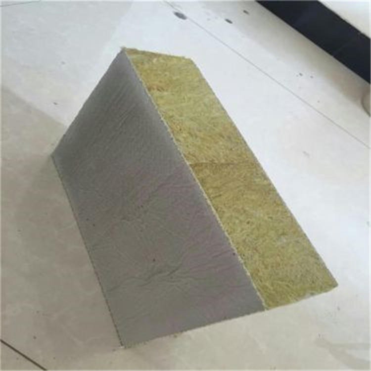 专业生产岩棉复合板 插丝岩棉保温板