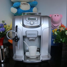 Merol/美宜侬 ME-717 全自动现磨咖啡豆意式拿铁家用办公咖啡机图片