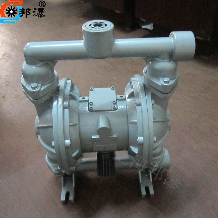 邦瀑 气动隔膜泵 QBK-50 铸铁隔膜泵 QBY气动隔膜泵 气动隔膜泵选型 铝合金隔膜泵图片