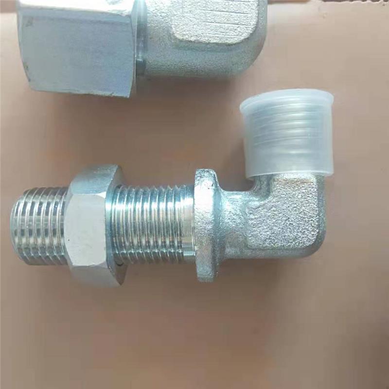 英振液压管件 现货供应不锈钢过渡接头 过渡液压接口现货供应直角三通直通