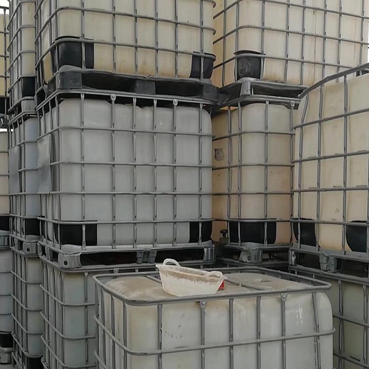 二手吨桶  回收二手化工用一次成型吨桶     平度食品级PE吨桶价格图片