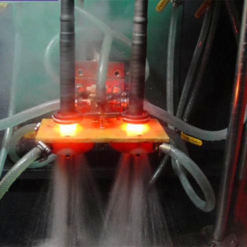 盈磁 厂家直供 油管淬火炉设备 油管墩粗热处理设备 控制精度高图片
