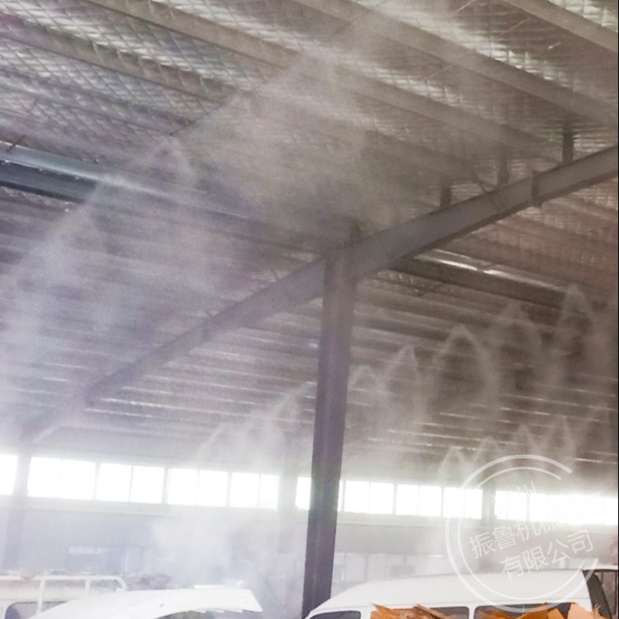 车间除尘设备 料仓喷雾除尘系统厂家 车间高空除尘喷雾设备