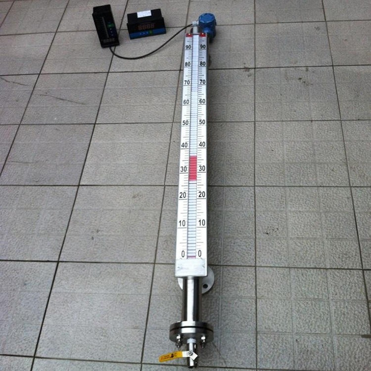 4-20ma磁翻板液位计 磁翻板液位计带4-20ma输出 远程磁翻板液位计