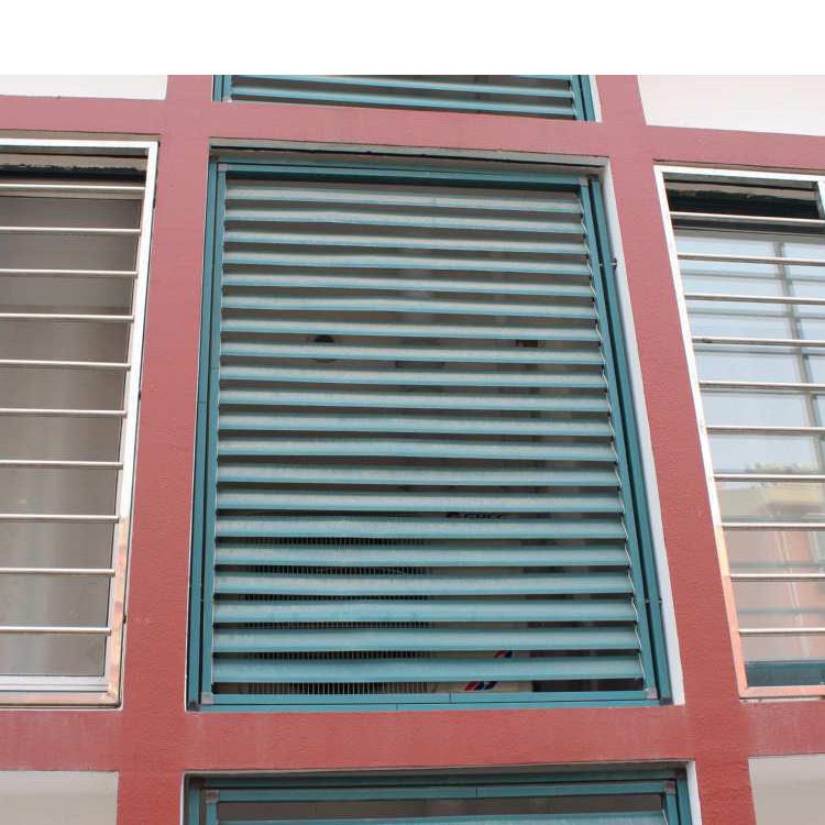 专业门窗厂 电厂专用百叶窗 教师铝合金百叶窗 多功能百叶窗 品质保证图片