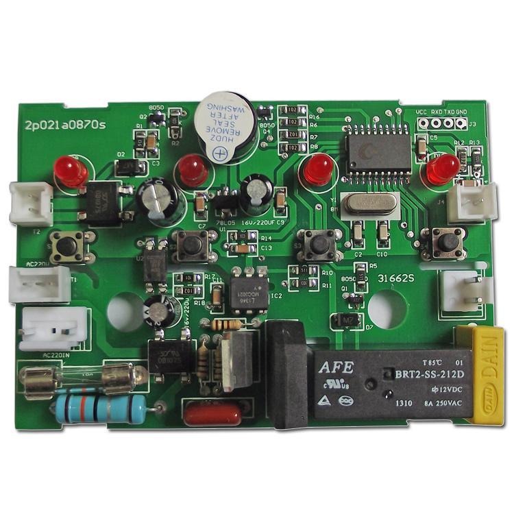 捷科自主方案开发设计  无人售货机方案   无人售货机控制主板    KB材质    PLC控制电路板