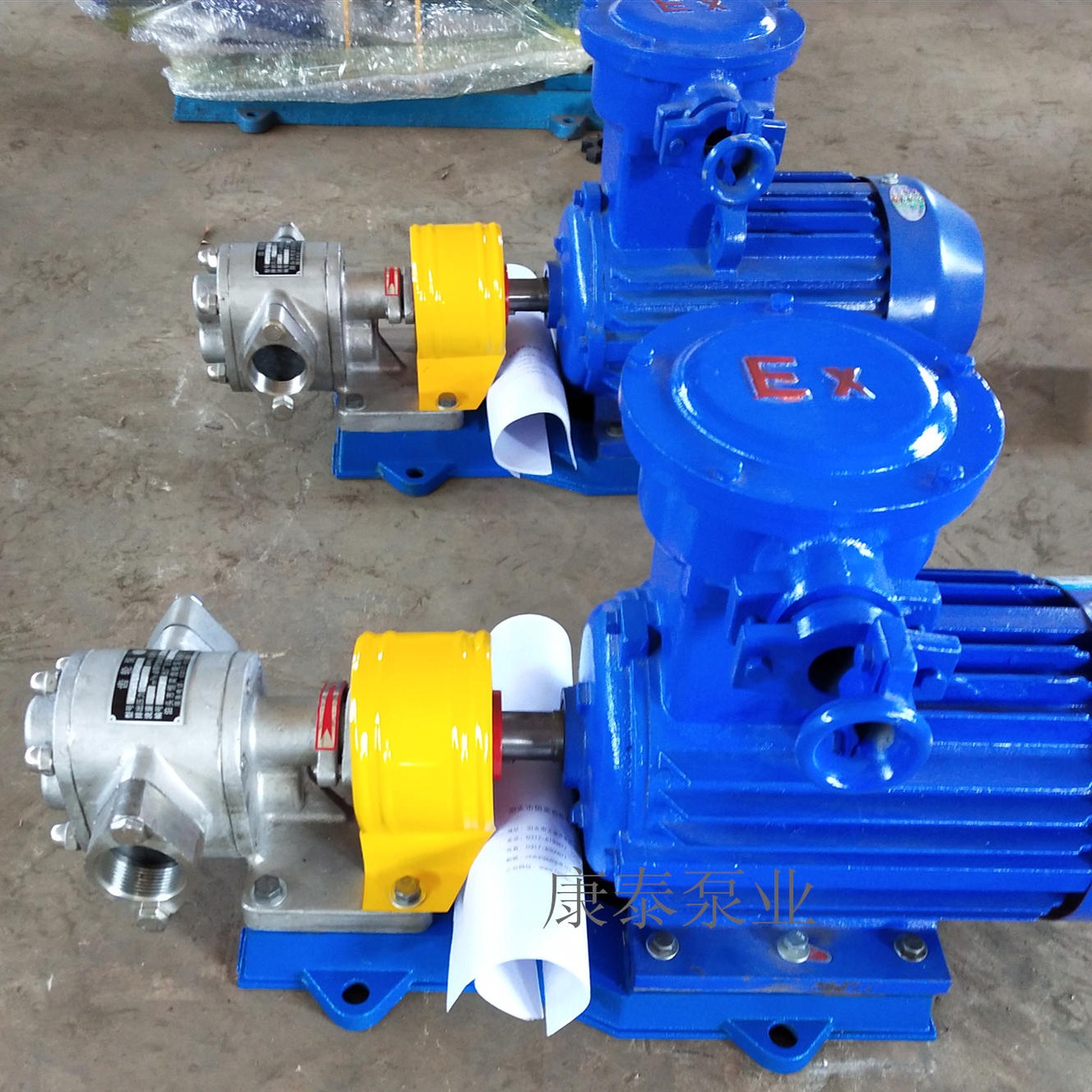 高温油泵  2CG2-0.6高温齿轮泵 热油泵 耐高温齿轮油泵