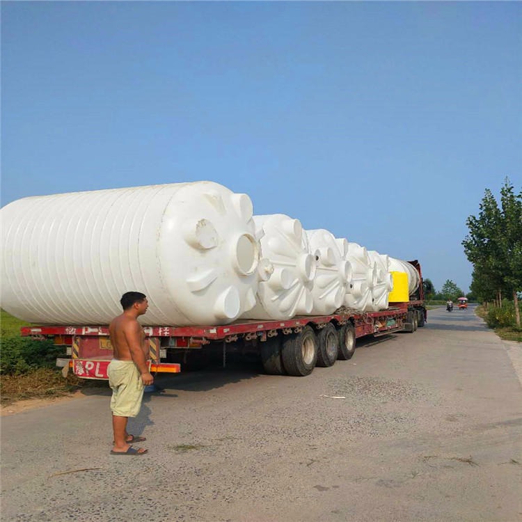 25吨塑料水塔 宁波25立方塑料水塔 25吨大型塑料水塔找祥盛价格合理图片