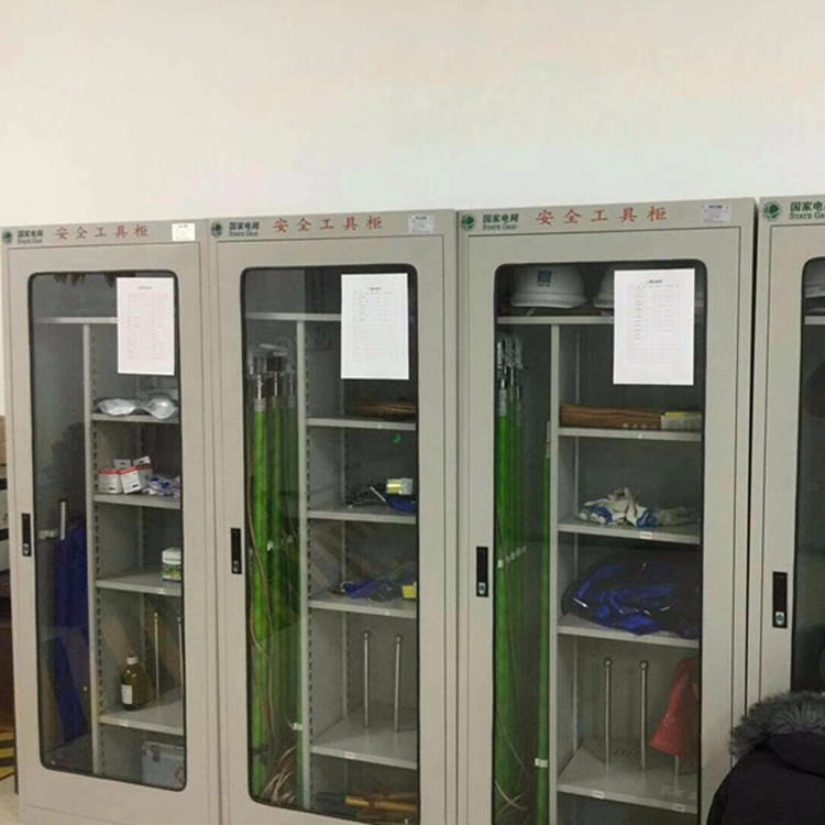 郑州采用冷轧钢板制作电力工具柜 英威安全帽工具柜 GJG-YW