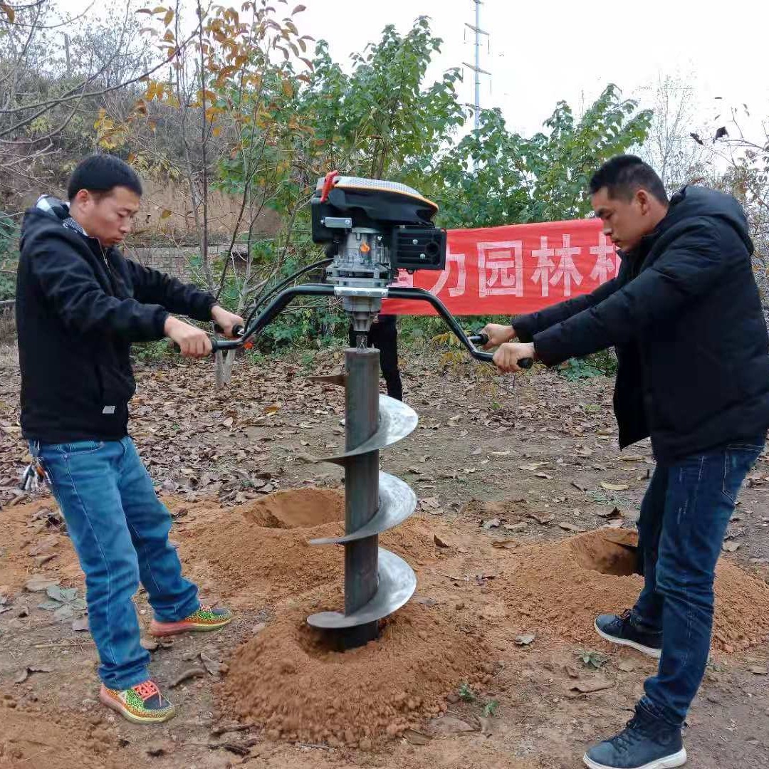 贵州山地使用12米电杆子钻坑机 适合硬土打坑机 水泥杆打洞机