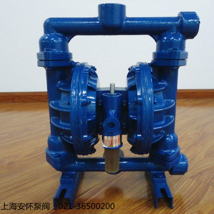 干粉气动隔膜泵 气动隔膜泵采购价格QBY-50矿用气动隔膜泵图片