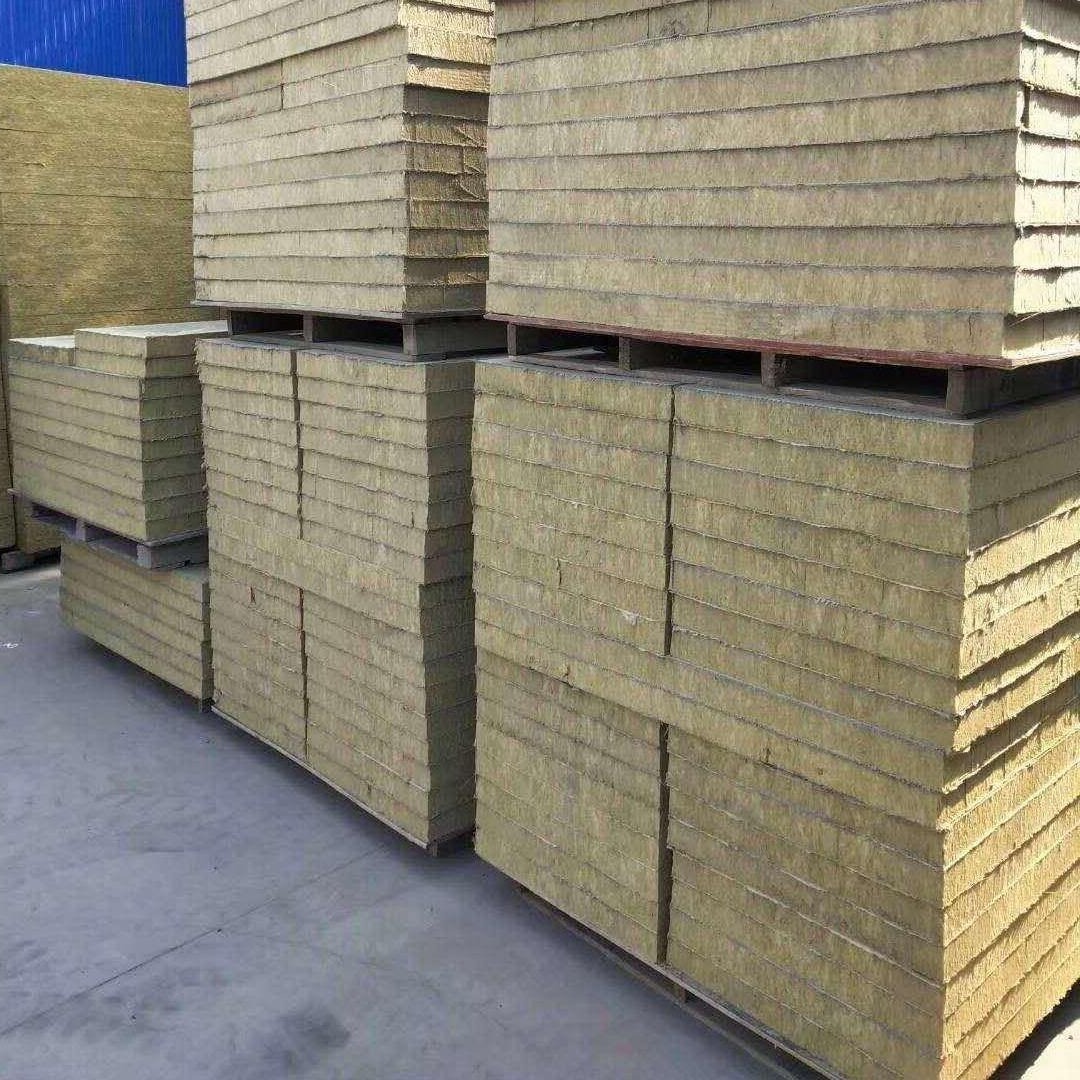 叶格水泥砂浆岩棉复合板 厂家销售双面水泥砂浆岩棉复合板 高强度高硬度岩棉复合保温板