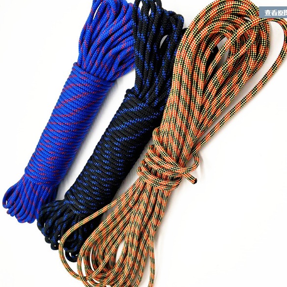 新珠厂家直销 5mm高强度非洲鼓专用绑绳 调音绳伞绳 登山用编织绳 规格颜色可定