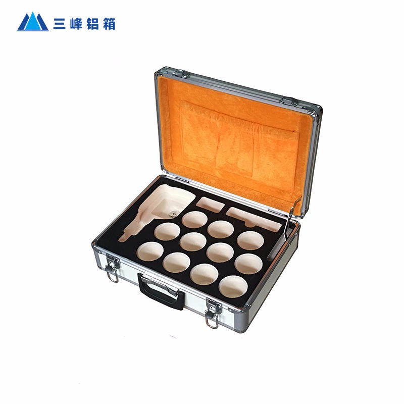 长安三峰厂家直供防震包装箱 手提仪器箱订制 便携铝包装箱加工