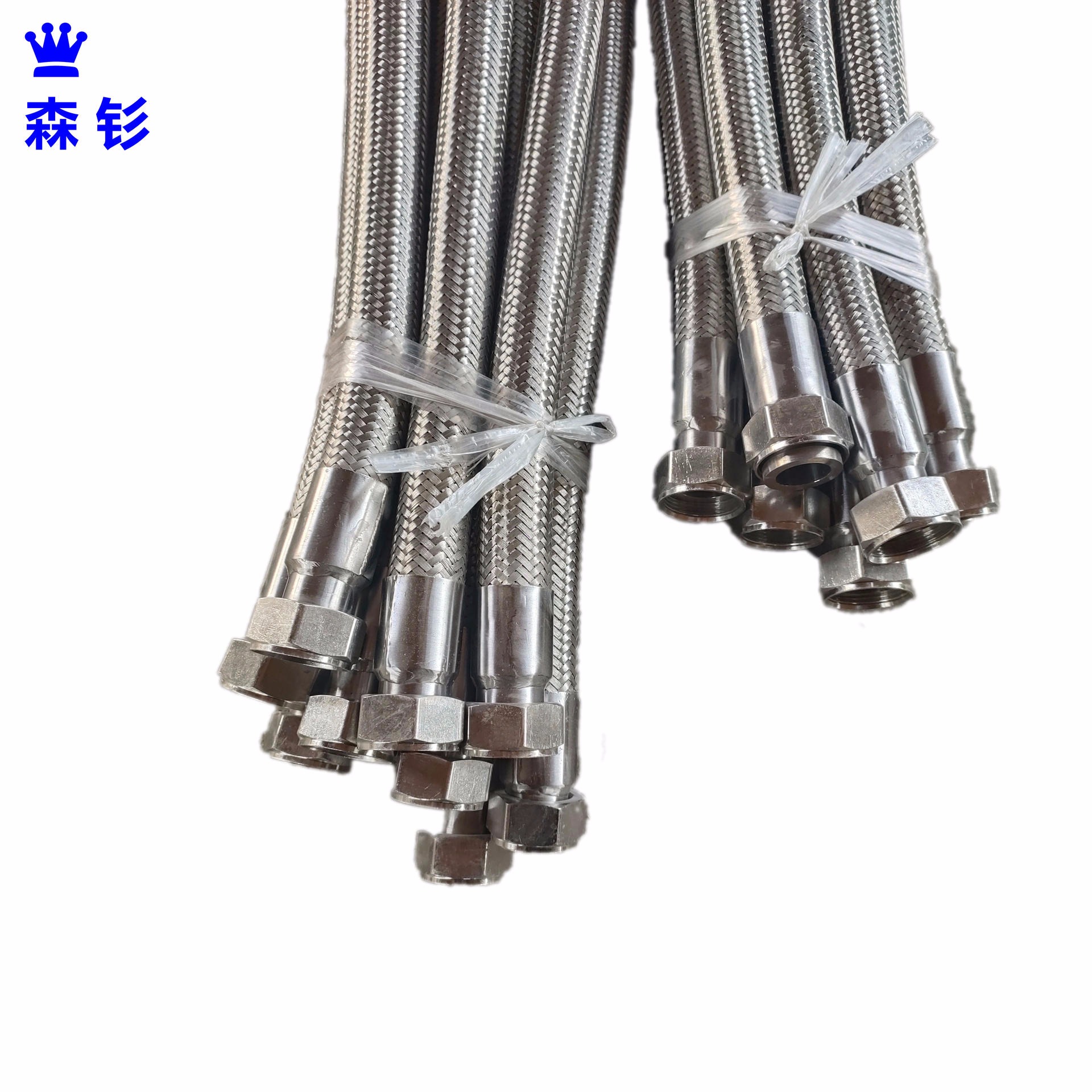 高压蒸汽钢丝编织波纹管 不锈钢油管金属软管 各种规格 支持定做
